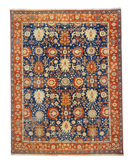 Groot Perzisch tapijt Kazak 241x305 wollen vloerkleed handgeknoopt