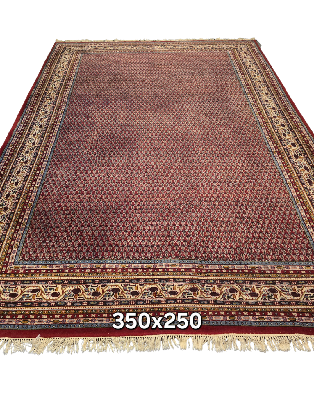 Groot Perzisch tapijt Mir 350x250 wollen vloerkleed handgeknoopt