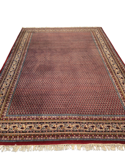 Groot Perzisch tapijt Mir 350x250 wollen vloerkleed handgeknoopt