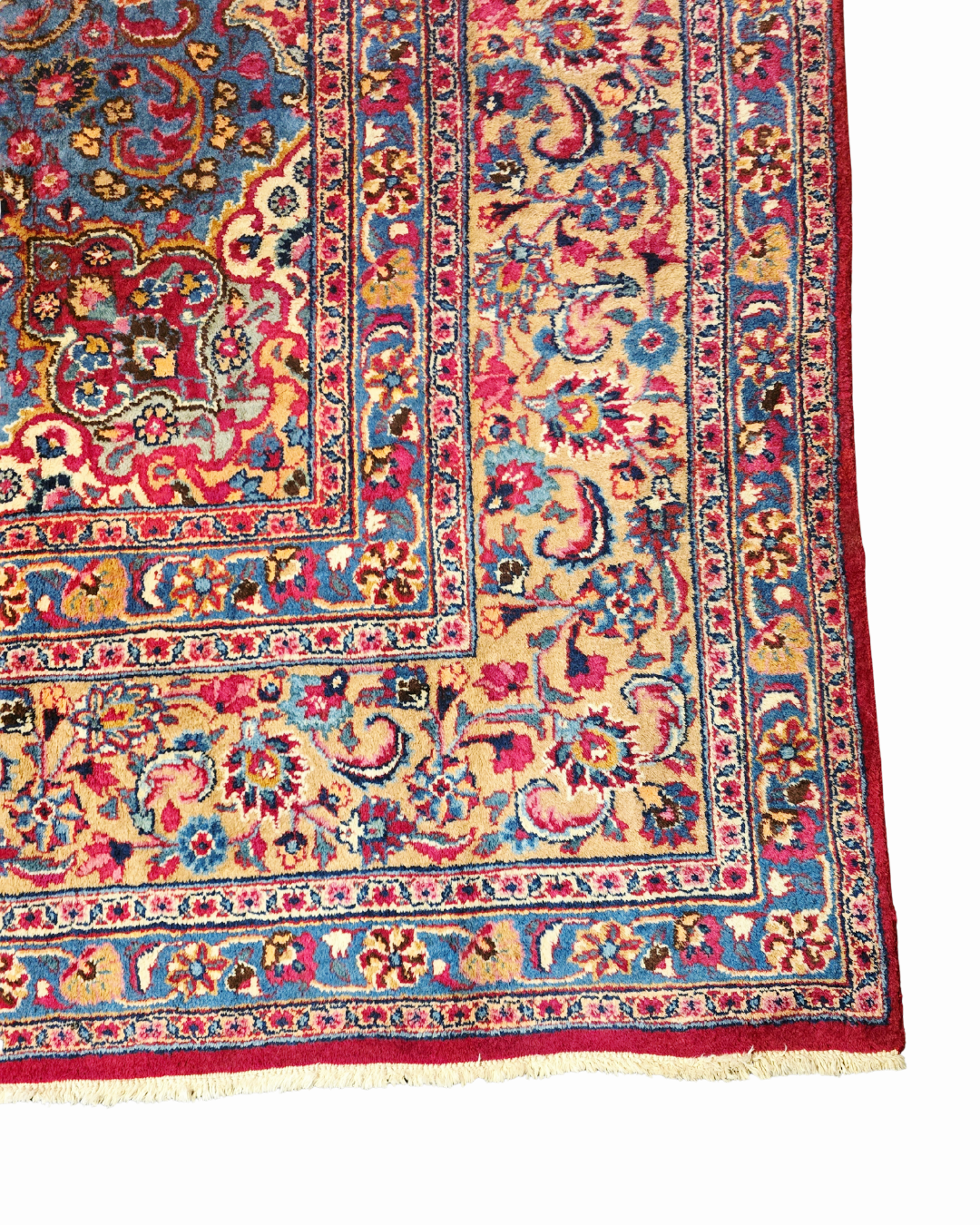 Groot Perzischt tapijt 340x240 wollen vloerkleed handgeknoopt iran