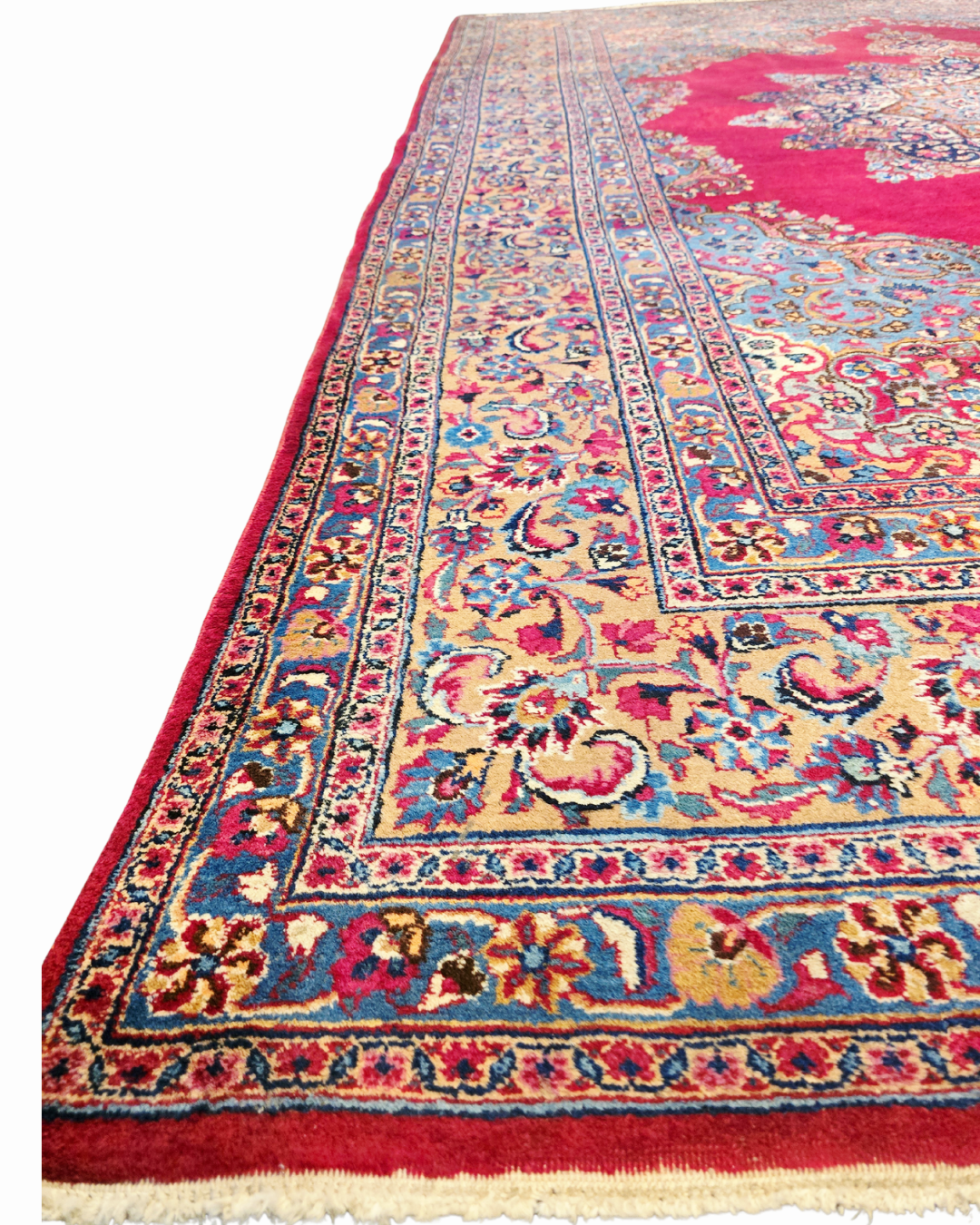 Groot Perzischt tapijt 340x240 wollen vloerkleed handgeknoopt iran