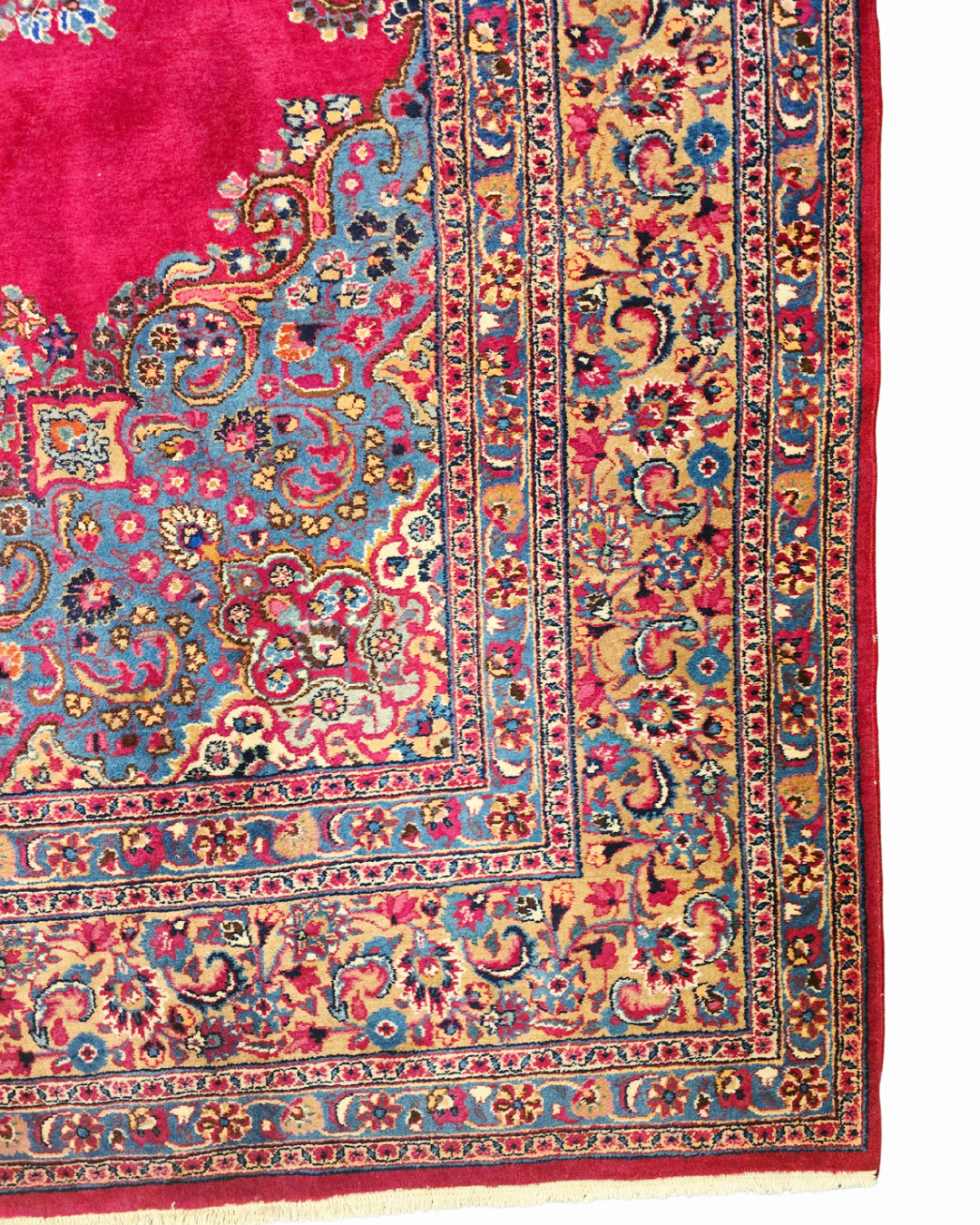 Groot Perzischt tapijt 340x240 wollen vloerkleed handgeknoopt iran