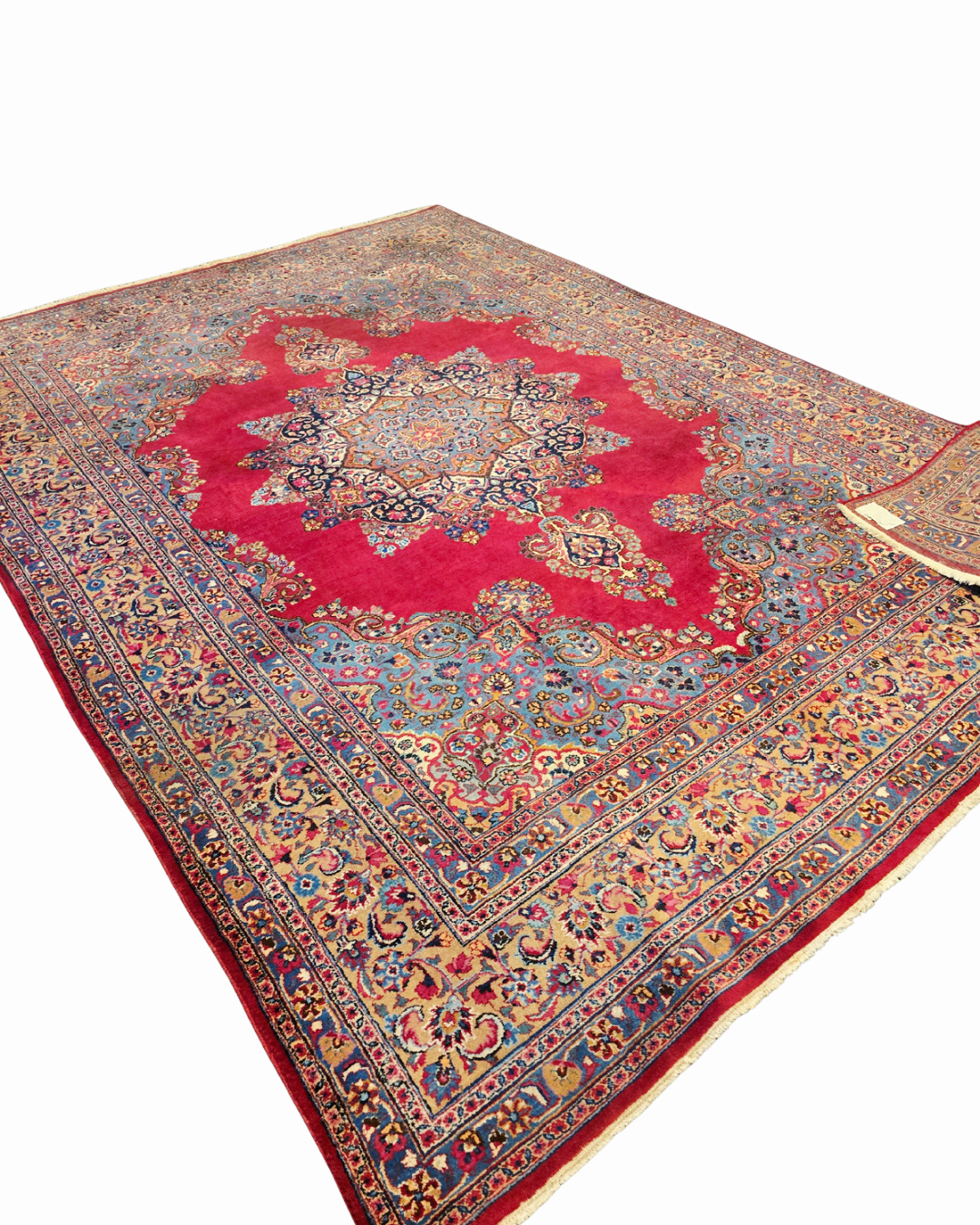 Groot Perzischt tapijt 340x240 wollen vloerkleed handgeknoopt iran