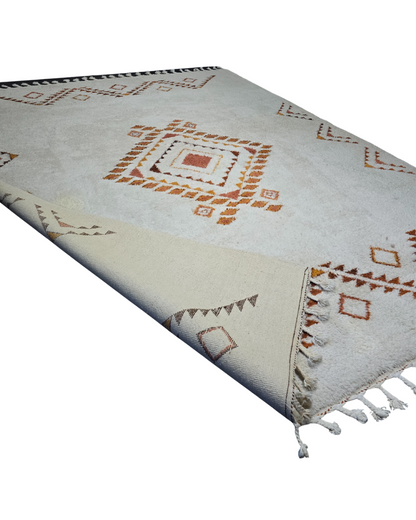 Groot Marokkaans Berber tapijt wollen vloerkleed handgeknoopt Perzisch tapijt