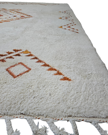 Groot Marokkaans Berber tapijt wollen vloerkleed handgeknoopt Perzisch tapijt