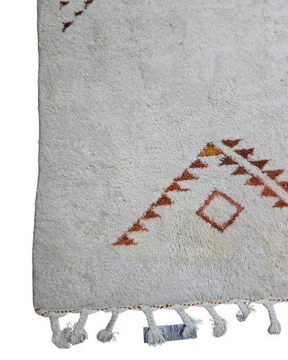 Groot Marokkaans Berber tapijt wollen vloerkleed handgeknoopt Perzisch tapijt