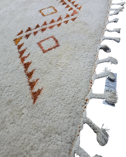 Groot Marokkaans Berber tapijt wollen vloerkleed handgeknoopt Perzisch tapijt