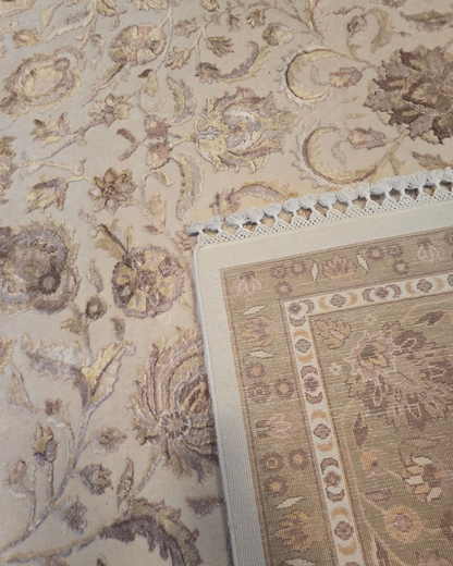 Groot perzisch tapijt Abusson 340x230 wollen vloerkleed handgeknoopt Turkije