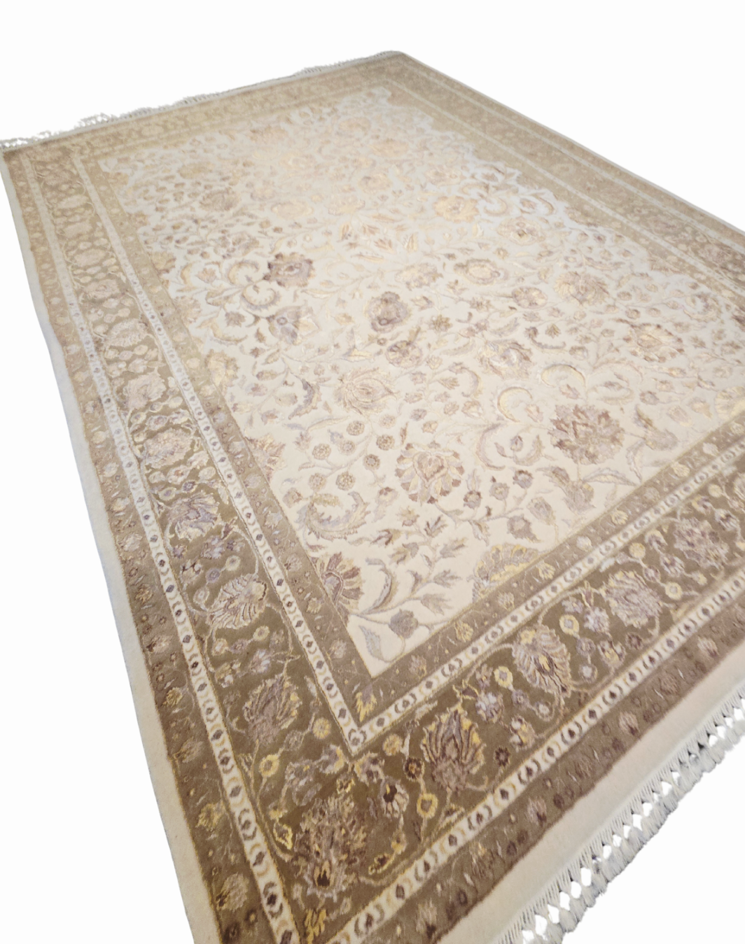 Groot perzisch tapijt Abusson 340x230 wollen vloerkleed handgeknoopt Turkije