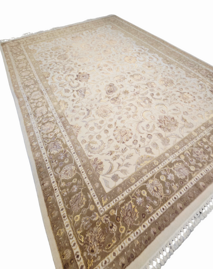 Groot perzisch tapijt Abusson 340x230 wollen vloerkleed handgeknoopt Turkije