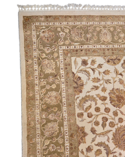 Groot perzisch tapijt Abusson 340x230 wollen vloerkleed handgeknoopt Turkije