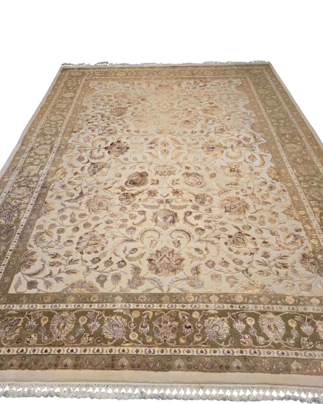 Groot perzisch tapijt Abusson 340x230 wollen vloerkleed handgeknoopt Turkije