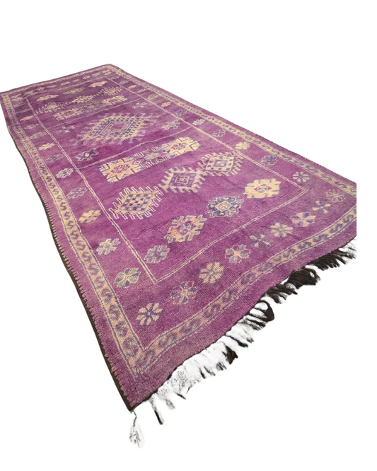 Groot Berber Tapijt Beni Mguild 366x190 wollen vloerkleed handgeknoopt Marokko