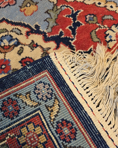 Groot Perzsch tapijt tabriz 350x250 wollen vloerkleed handgeknoopt iran