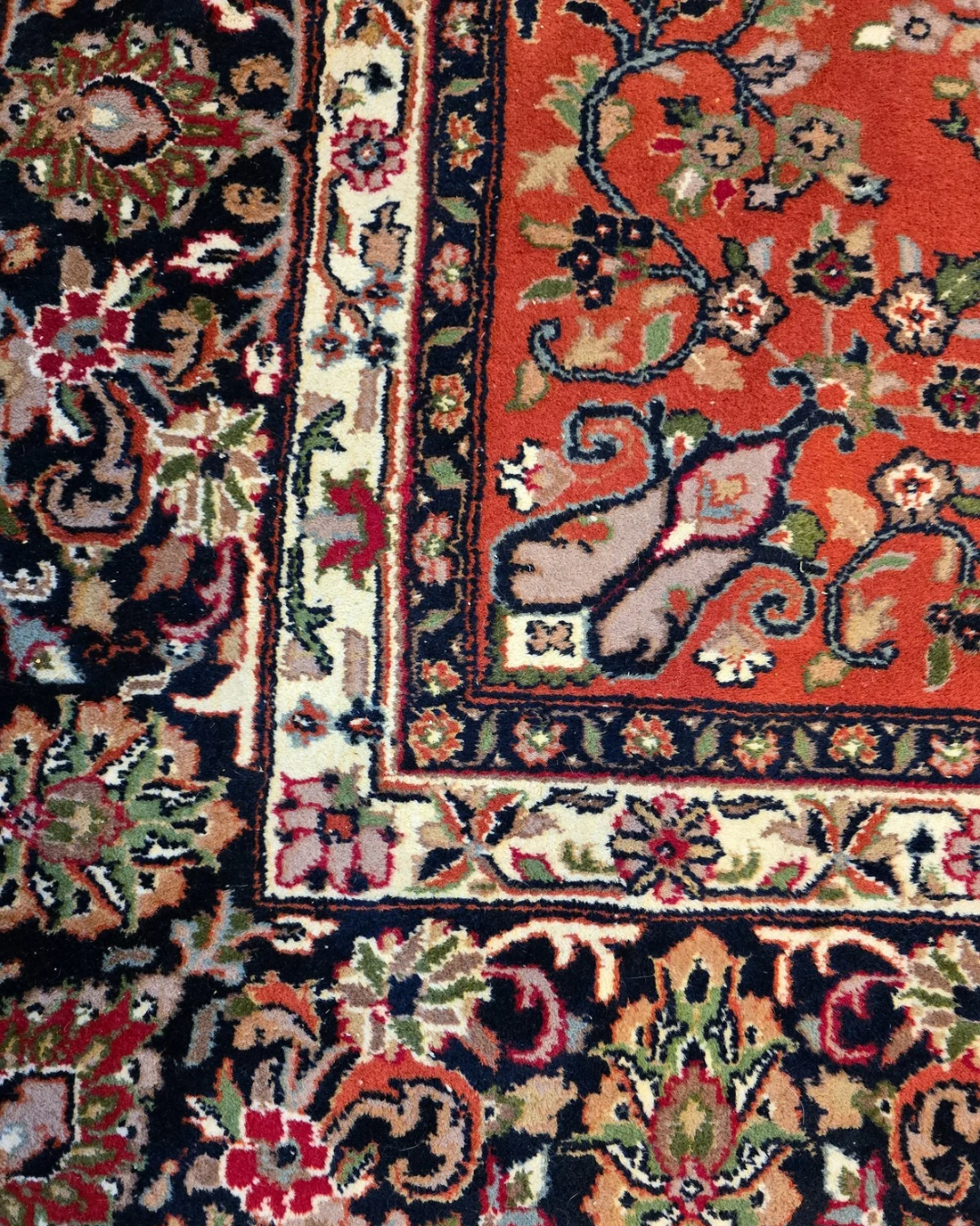 Groot Perzisch Tapijt Sarough 350x250 wollen vloerkleed Handgeknoopt