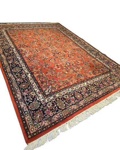 Groot Perzisch Tapijt Sarough 350x250 wollen vloerkleed Handgeknoopt