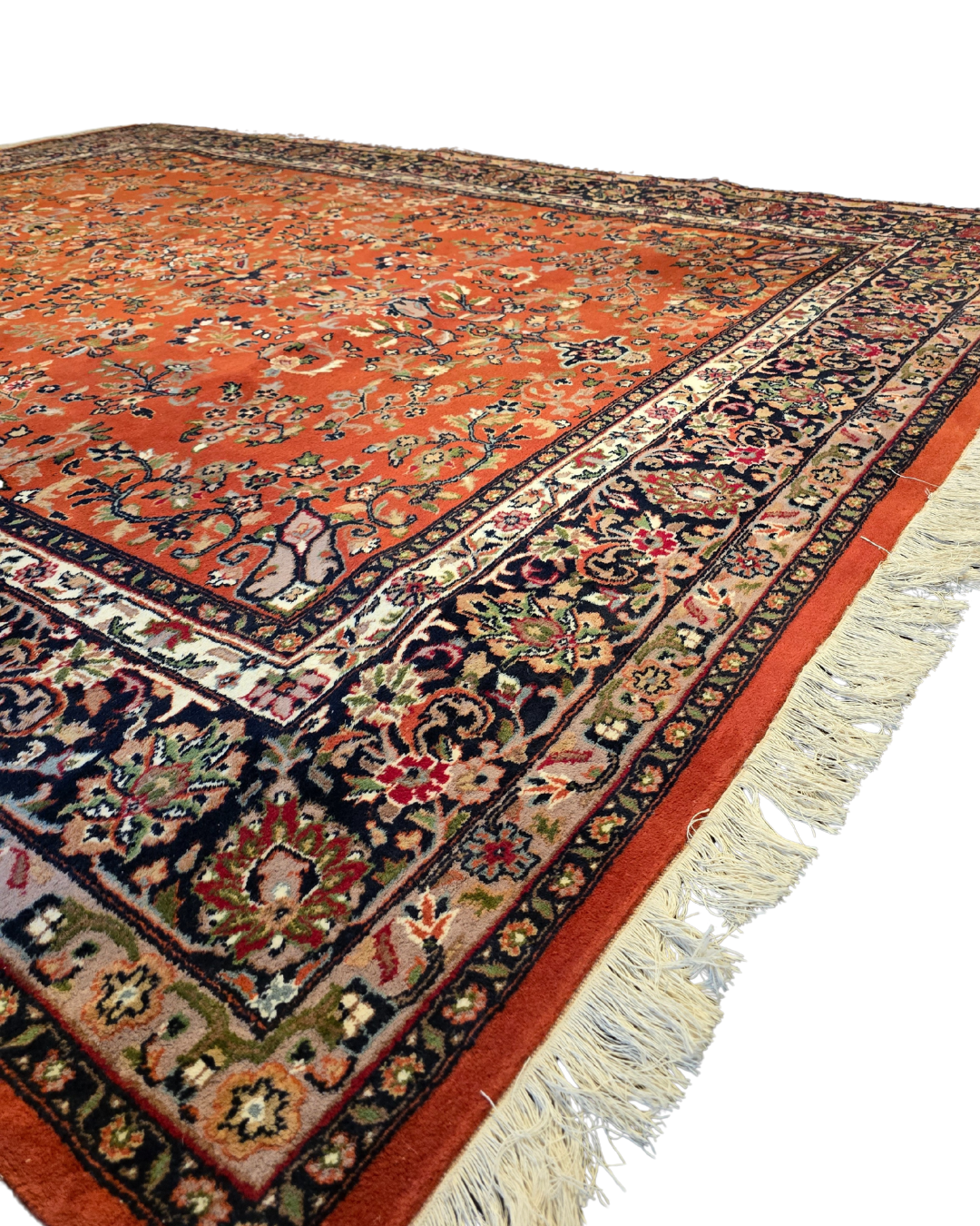 Groot Perzisch Tapijt Sarough 350x250 wollen vloerkleed Handgeknoopt