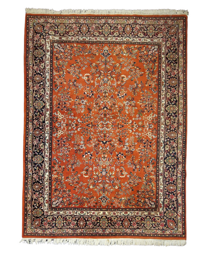 Groot Perzisch Tapijt Sarough 350x250 wollen vloerkleed Handgeknoopt