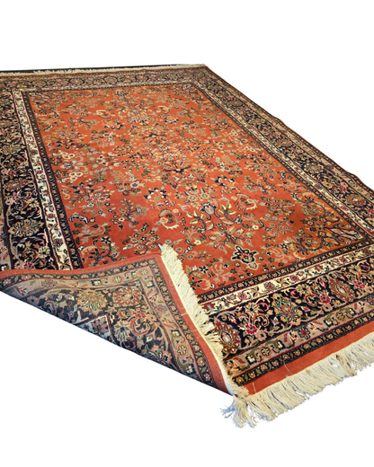 Groot Perzisch Tapijt Sarough 350x250 wollen vloerkleed Handgeknoopt