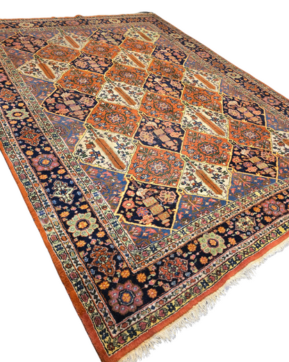 Groot Perzisch Tapijt Baktihari 355x260 wollen vloerkleed