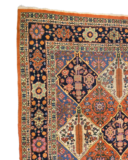 Groot Perzisch Tapijt Baktihari 355x260 wollen vloerkleed