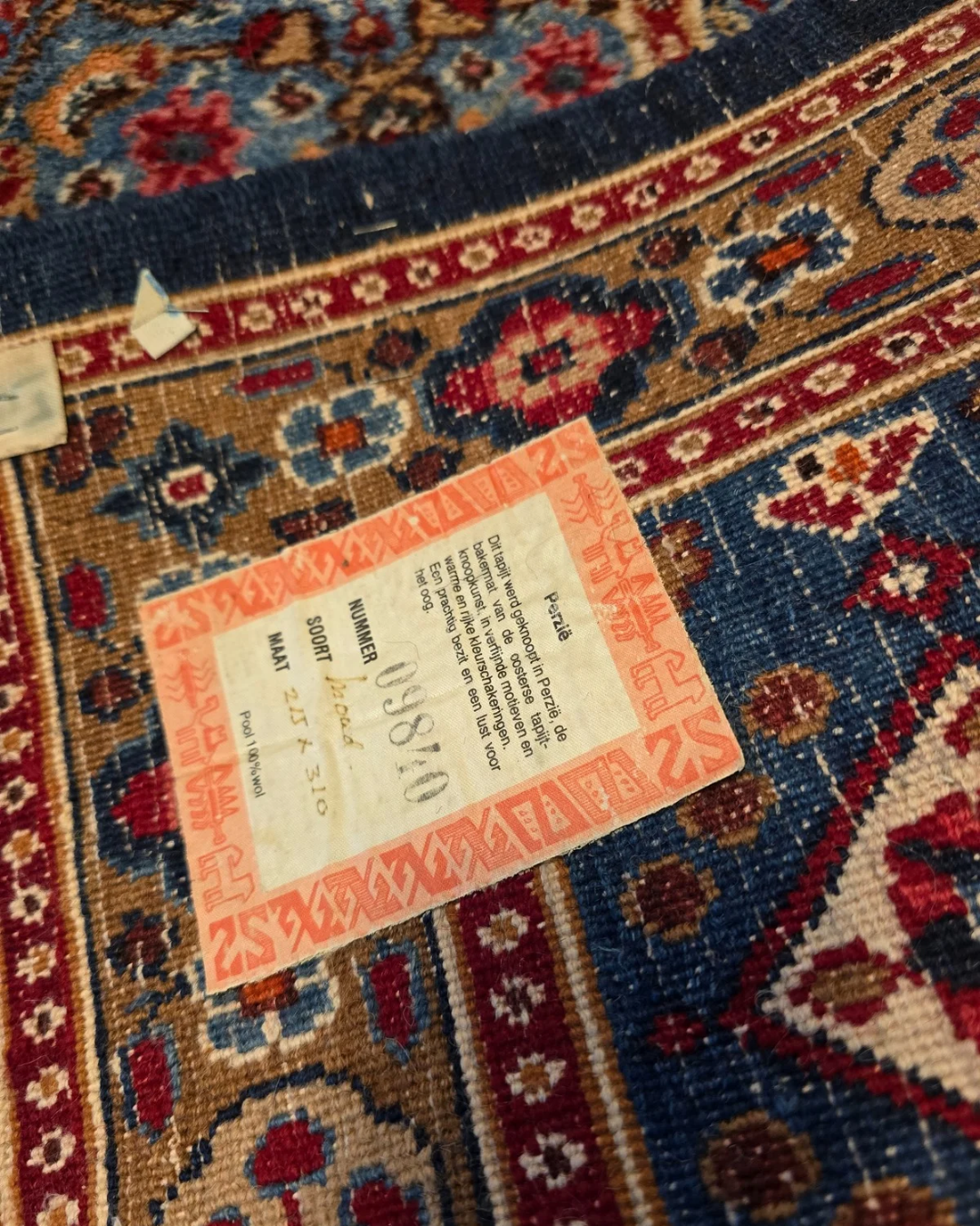 Perzisch tapijt Moud 315x220 wollen vloerkleed handgeknoopt iran