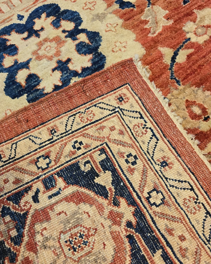 Groot Perzisch Tapijt Ziegler 355x280 wollen vloerkleed Handgeknoopt Iran