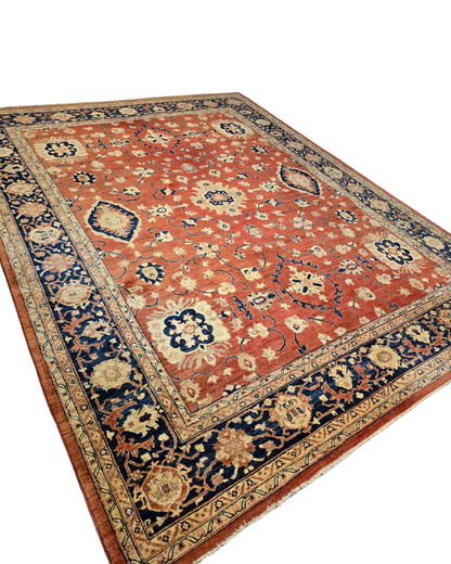 Groot Perzisch Tapijt Ziegler 355x280 wollen vloerkleed Handgeknoopt Iran