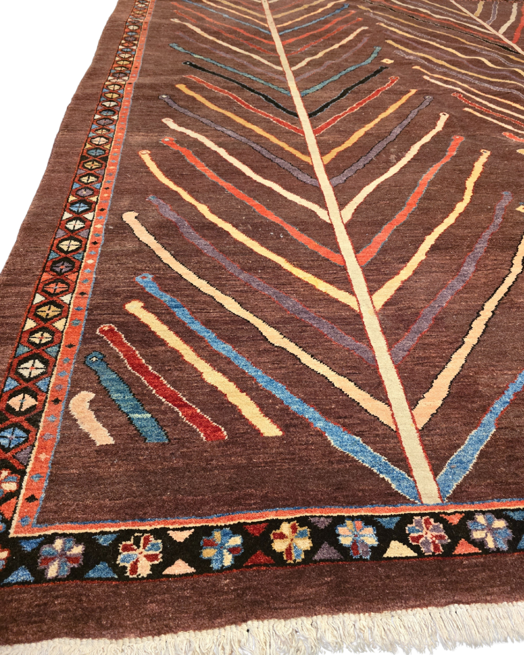 Groot Perzisch tapijt Azeri 350x270 wollen vloerkleed Azerbijan handgeknoopt