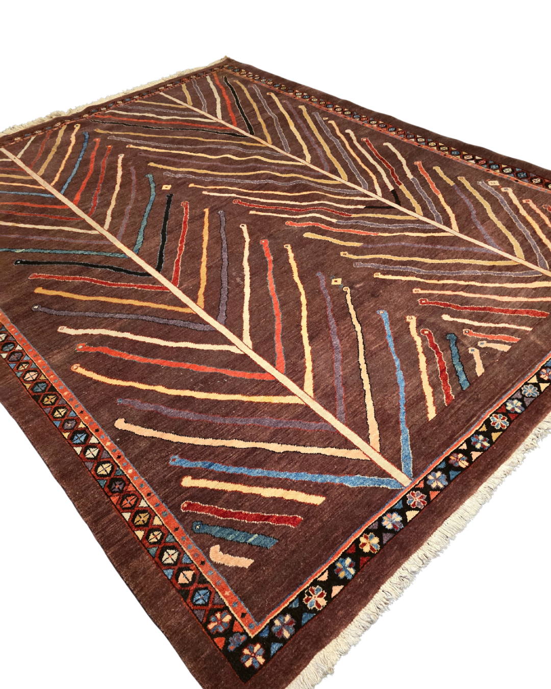 Groot Perzisch tapijt Azeri 350x270 wollen vloerkleed Azerbijan handgeknoopt