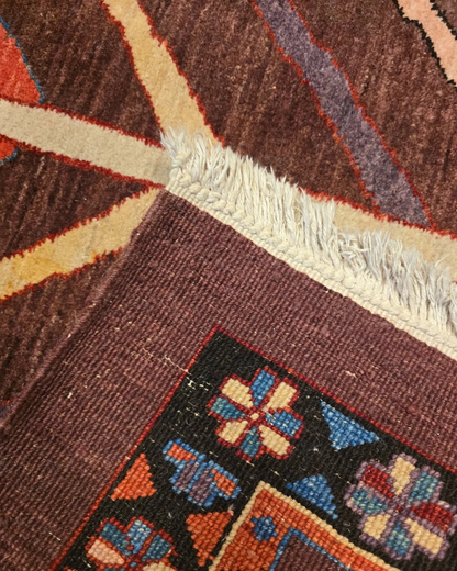 Groot Perzisch tapijt Azeri 350x270 wollen vloerkleed Azerbijan handgeknoopt