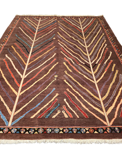 Groot Perzisch tapijt Azeri 350x270 wollen vloerkleed Azerbijan handgeknoopt