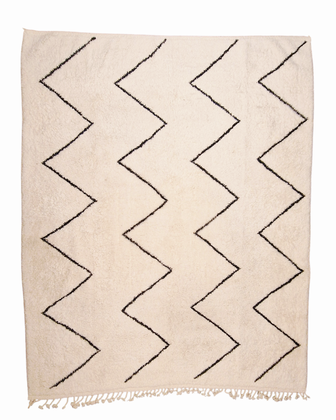 Groot Berber tapijt 330x260 wollen vloerkleed handgeknoopt Marokko