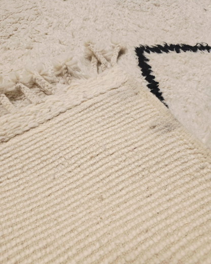Groot Berber tapijt 330x260 wollen vloerkleed handgeknoopt Marokko