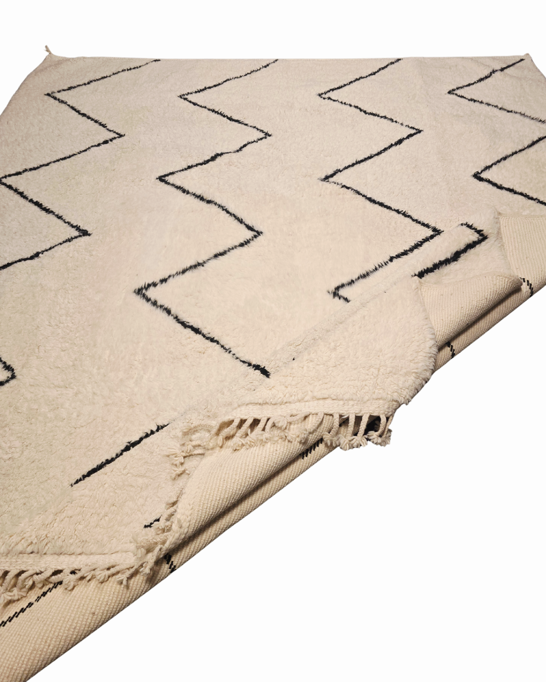 Groot Berber tapijt 330x260 wollen vloerkleed handgeknoopt Marokko