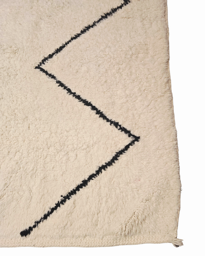 Groot Berber tapijt 330x260 wollen vloerkleed handgeknoopt Marokko