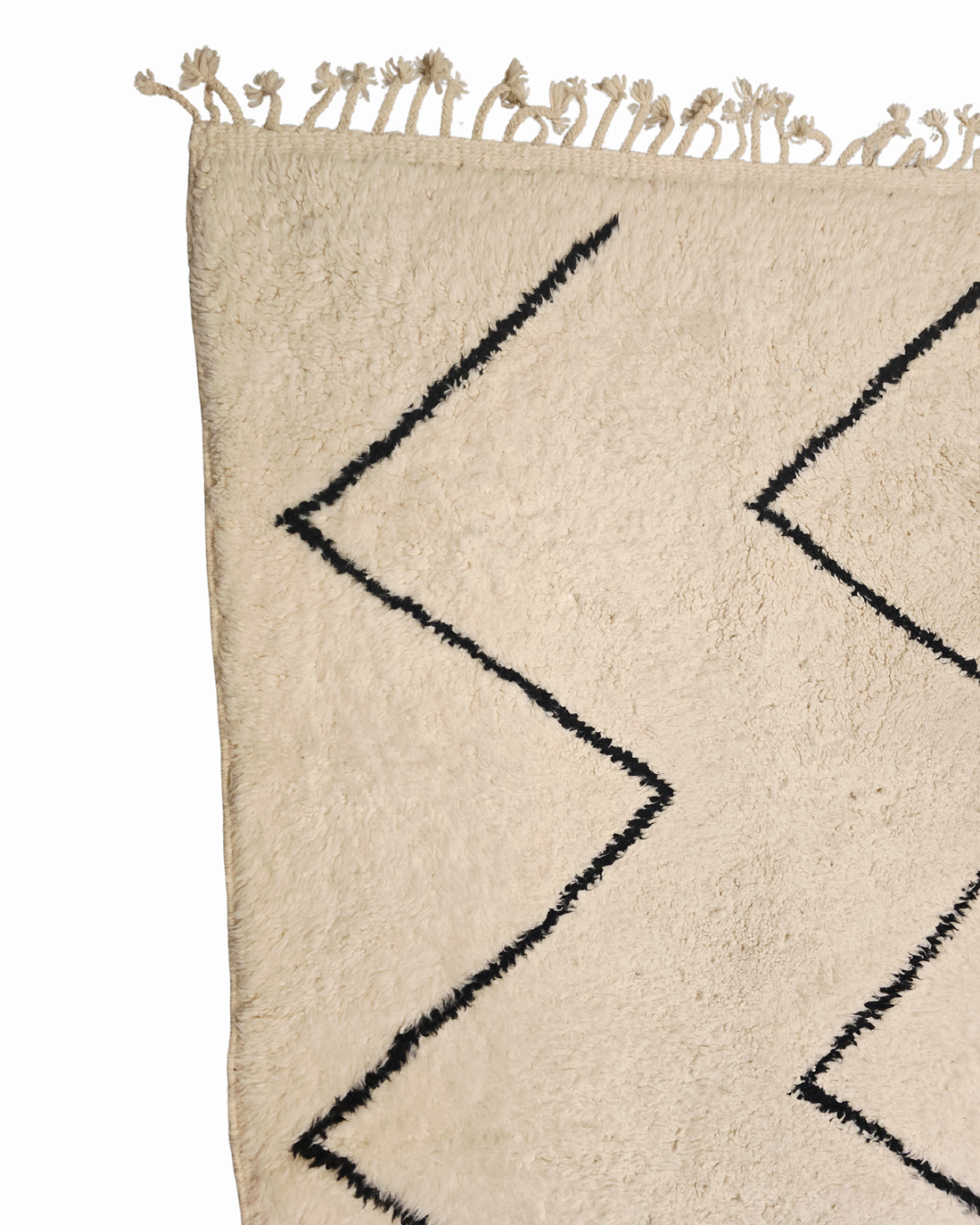 Groot Berber tapijt 330x260 wollen vloerkleed handgeknoopt Marokko