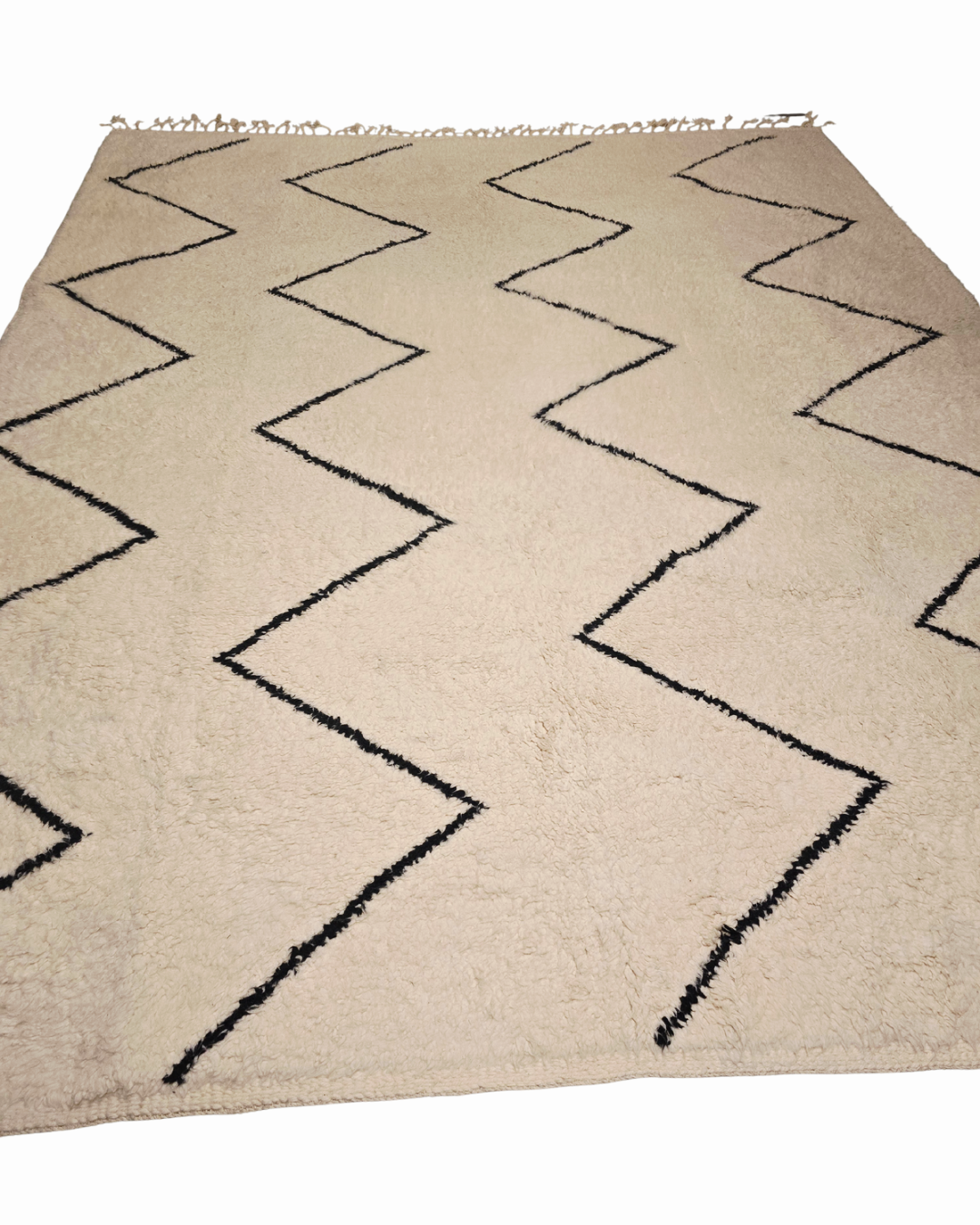 Groot Berber tapijt 330x260 wollen vloerkleed handgeknoopt Marokko